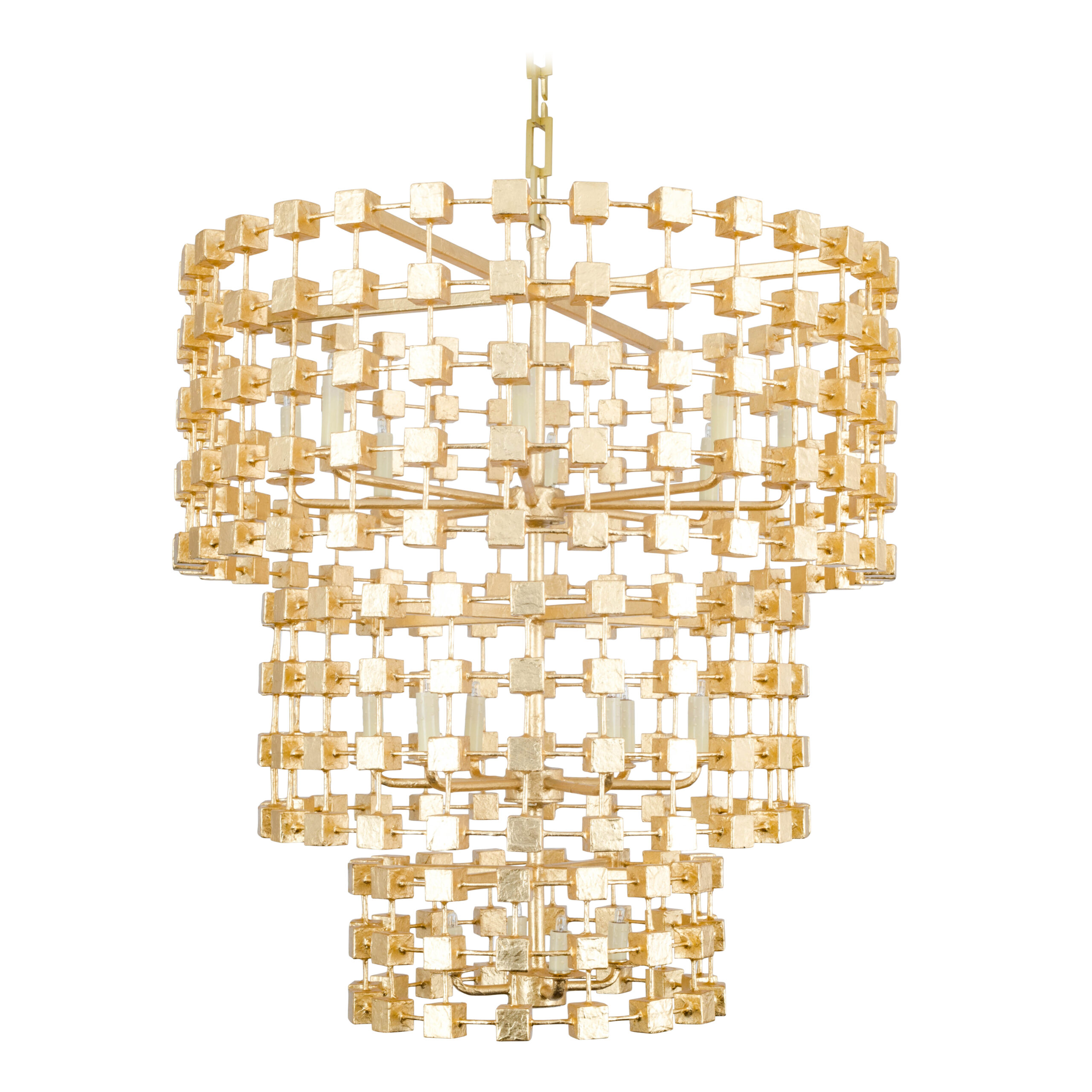CUSTOM Constellation Three Tier Chandelier_Midas Gold_JCS00078-70_clip
