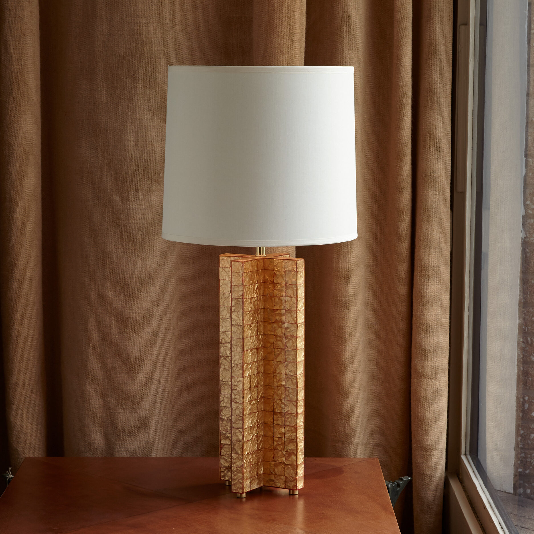 One of a Kind Nile Lamp in Situ