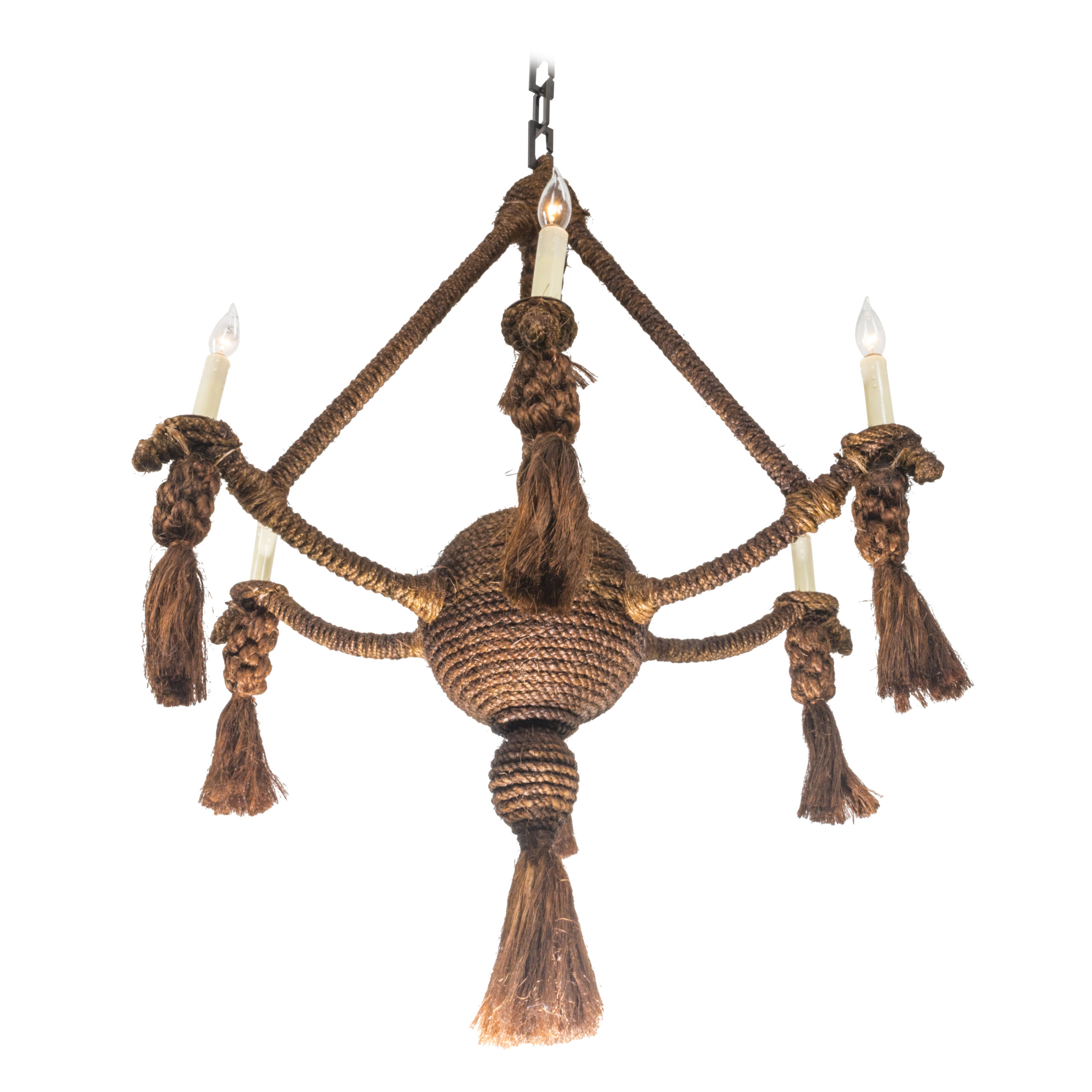 Rope Large Chandelier_Brown Sisal_JCS2335_clip