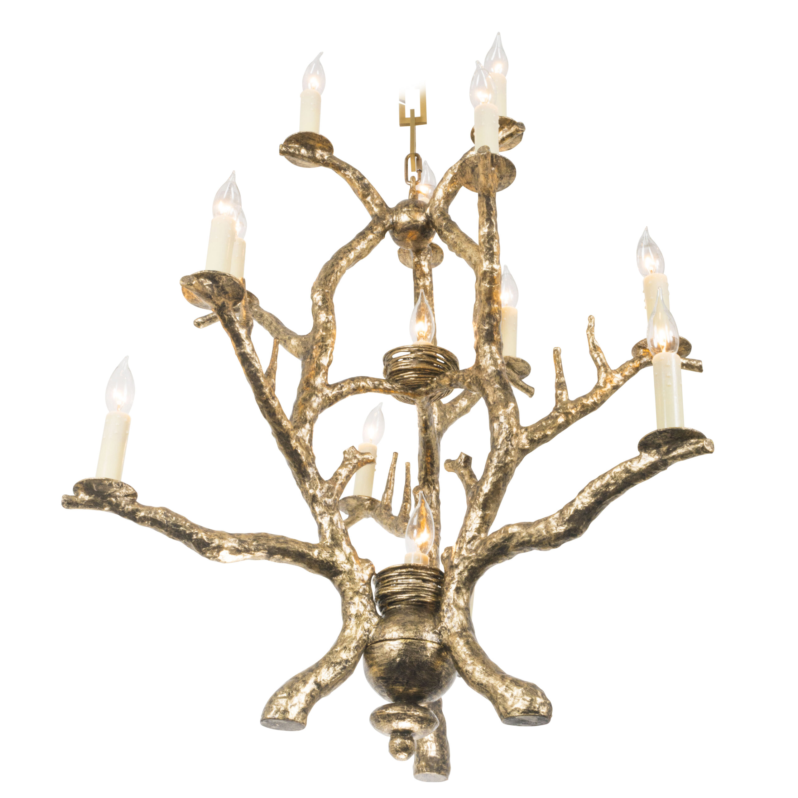 Woodland Chandelier_Antique Gold_JCS2324