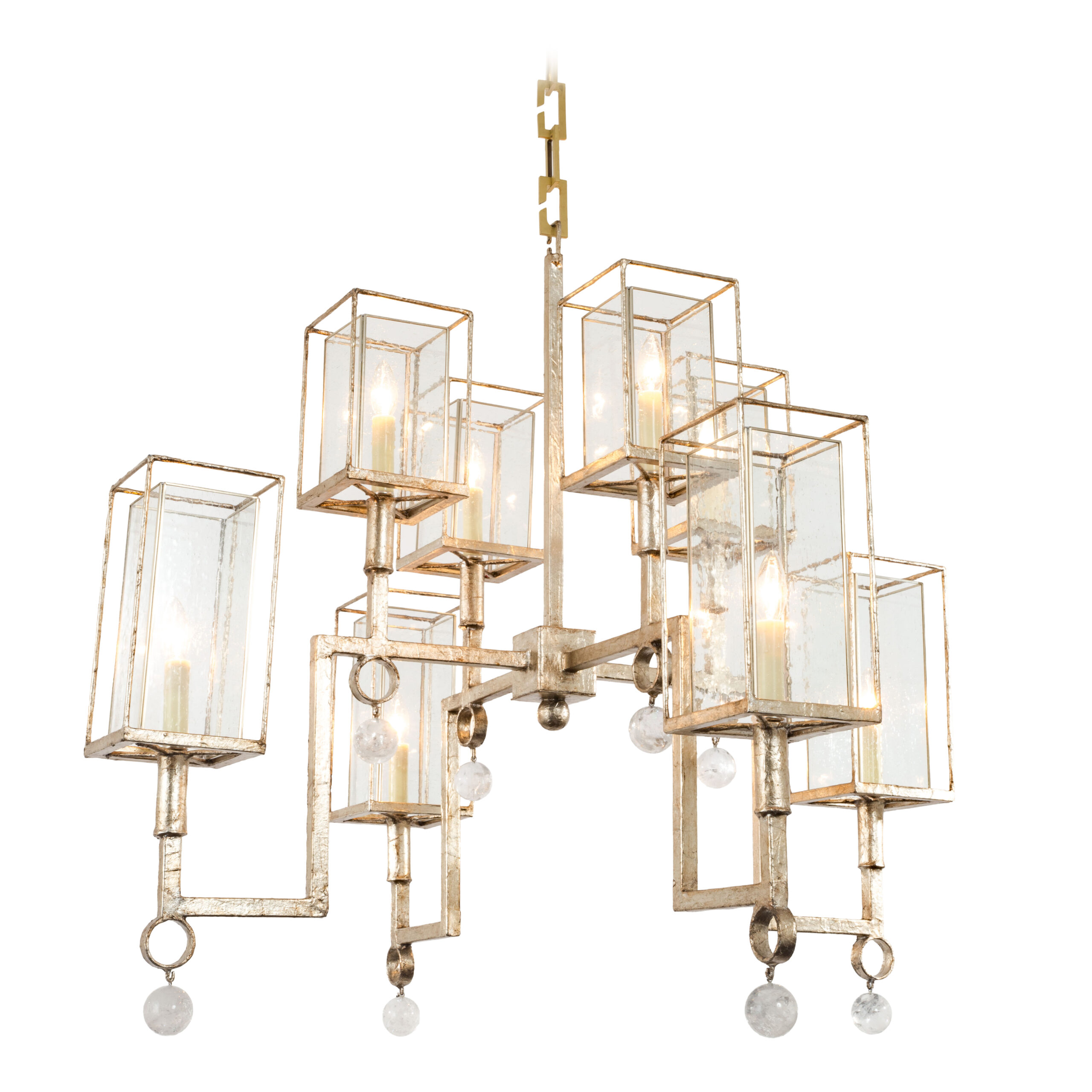 Ziggurat Chandelier_Argento_Rock Crystals_JCS00052-70_clip