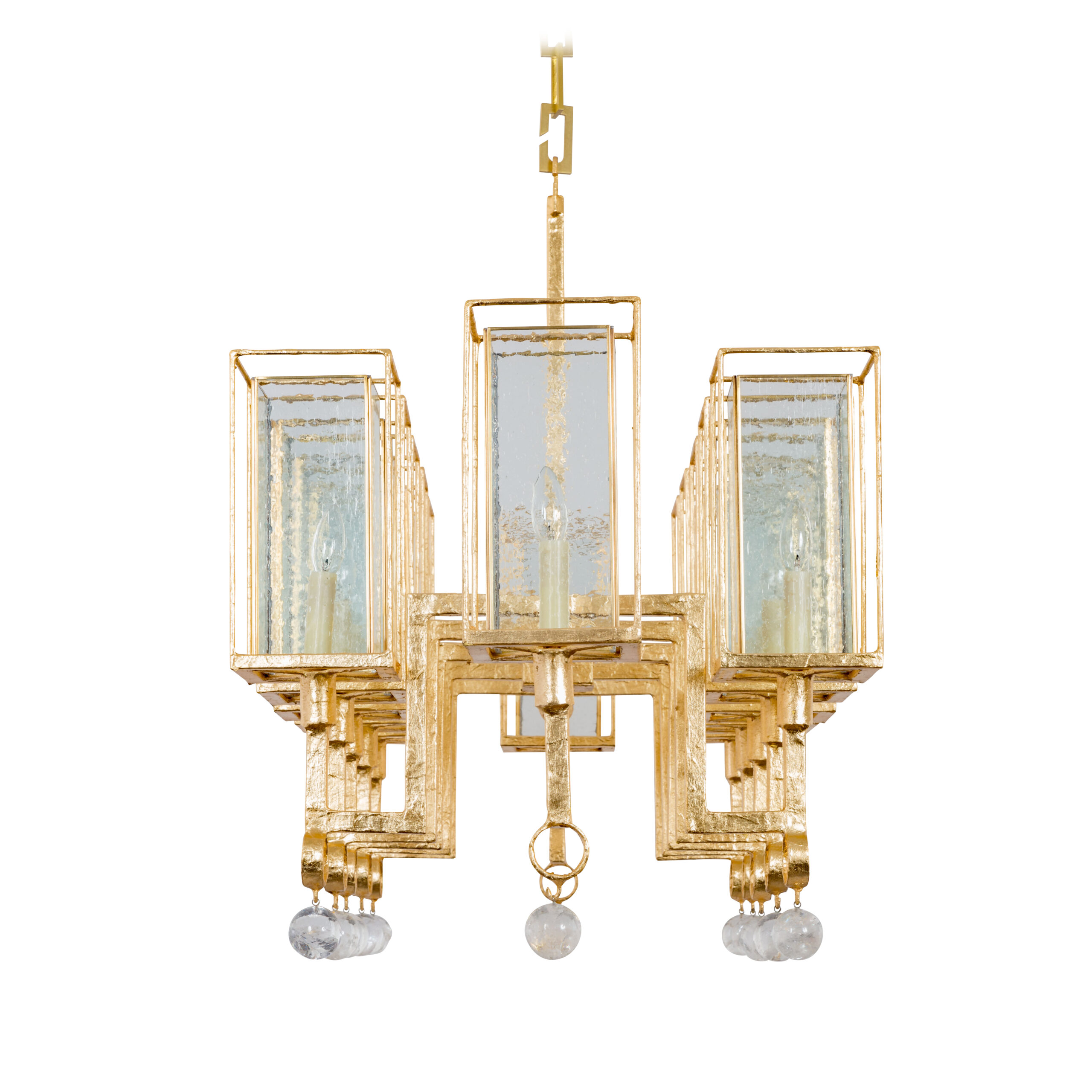 Ziggurat Trestle Chandelier_Midas Gold_Rock Crystal_JCS00035-123_clip