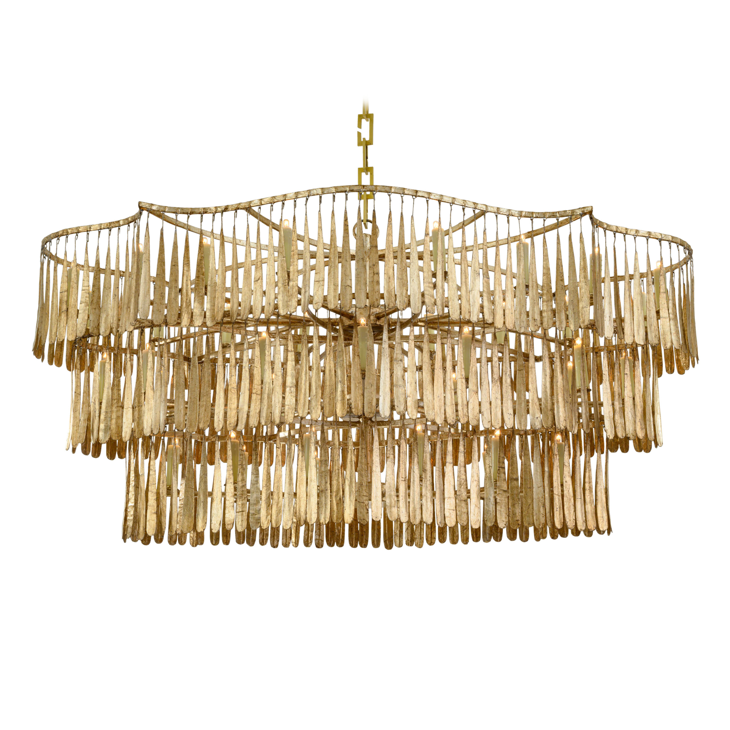 Condesa Oval Chandelier_Aged Argento_JCS00161-50_clip