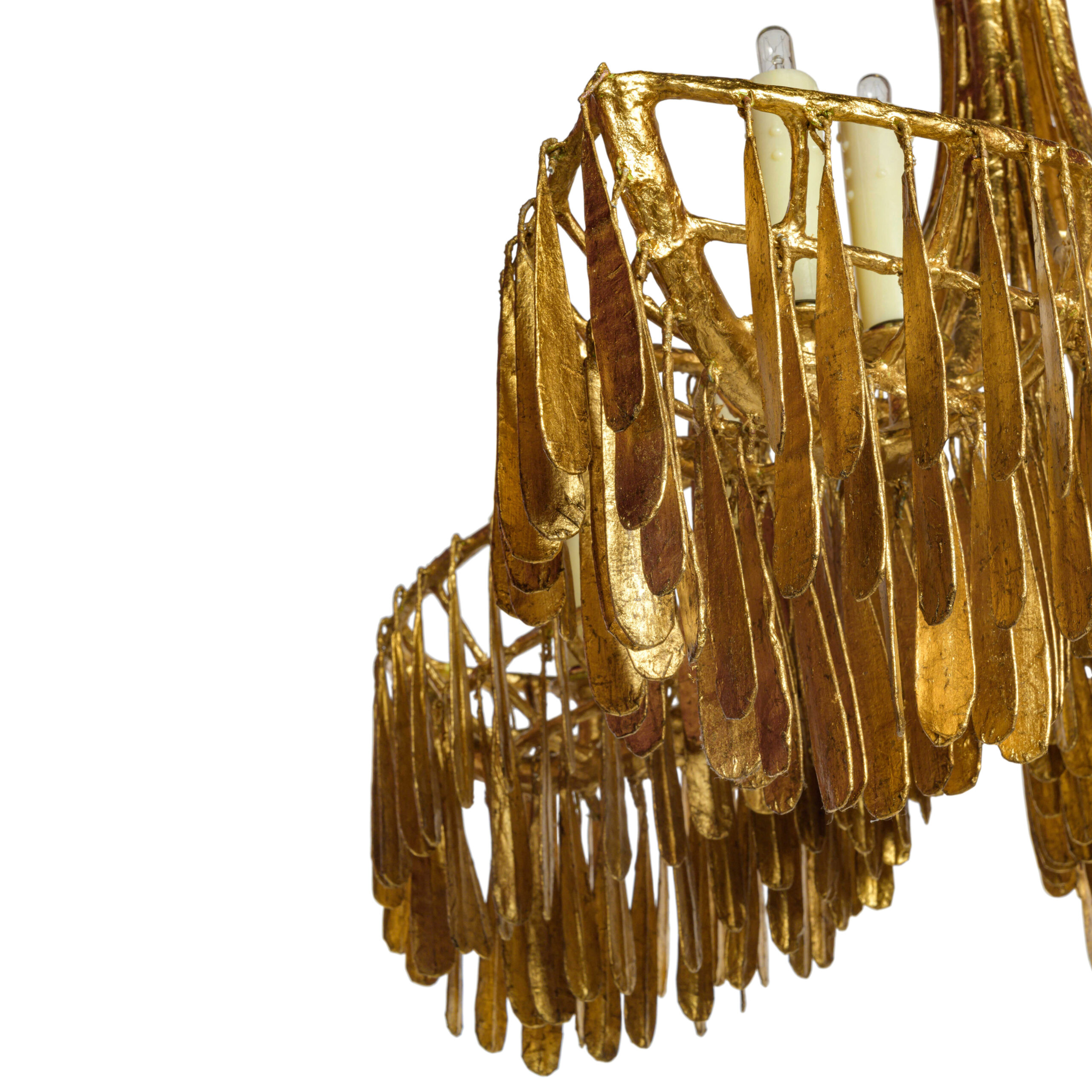 Fleur Petite Chandelier_Aged Gold_JCS00178-55_clip