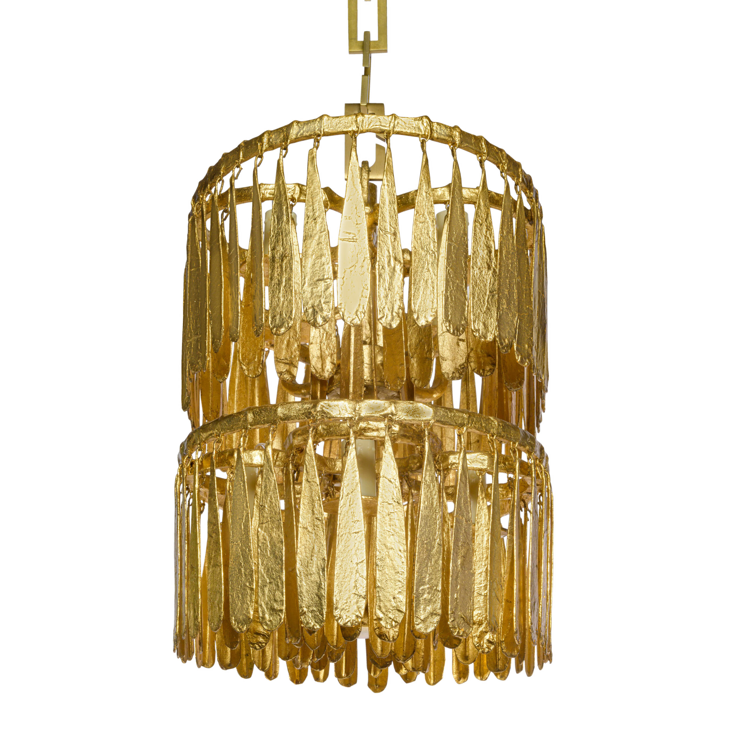 Midas Mini Oval Chandelier_Aged Gold_JCS00191-12_clip