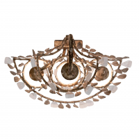 MIDAS SCONCE WITH ROCK CRYSTAL